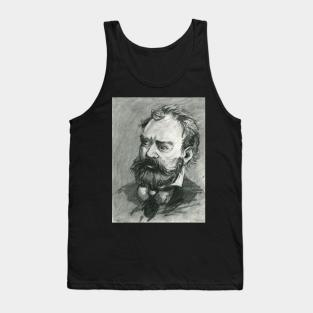 Antonín Dvořák - charcoal portrait Tank Top